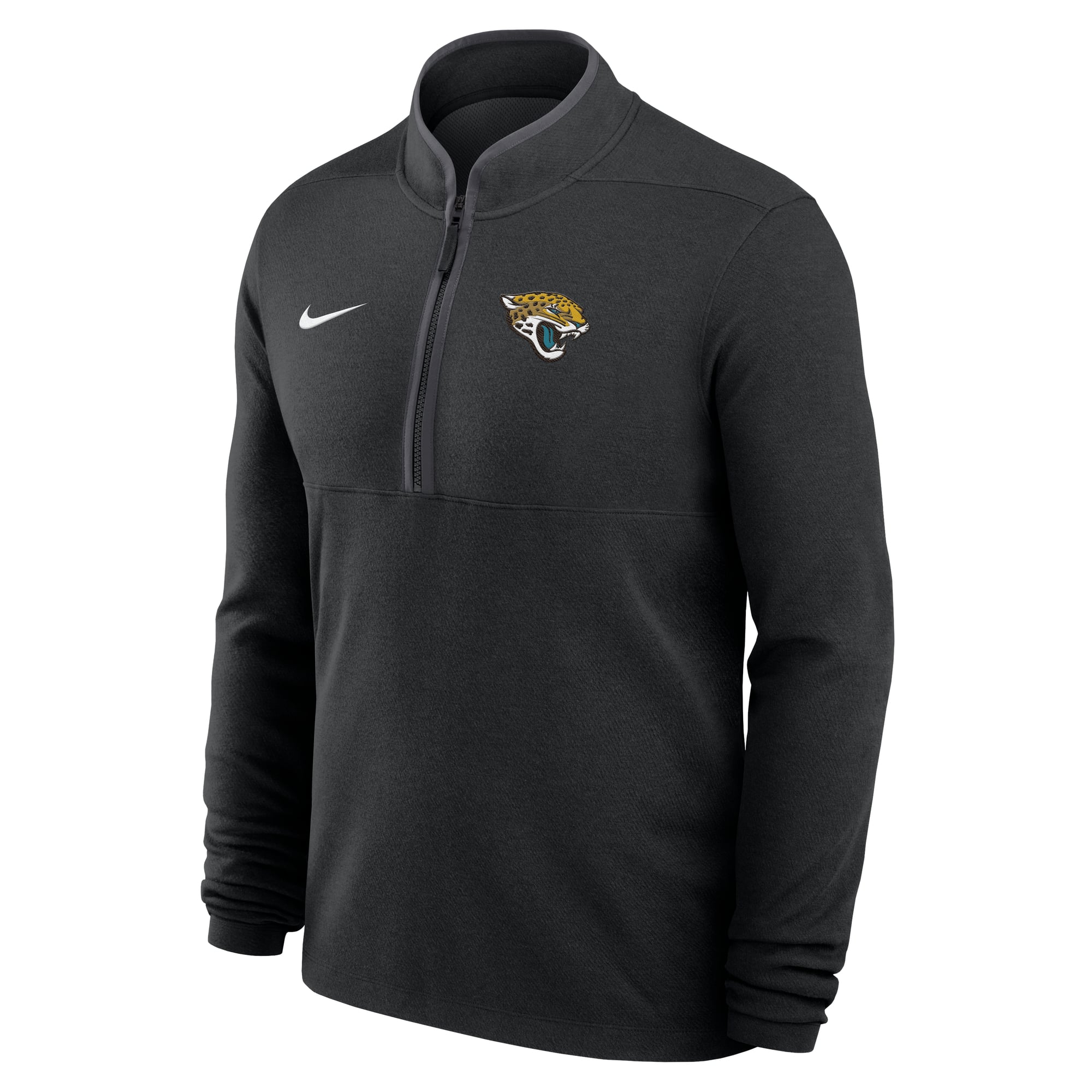 Men's Nike Black Jacksonville Jaguars Primetime Victory Dri-FIT Half-Zip Pullover